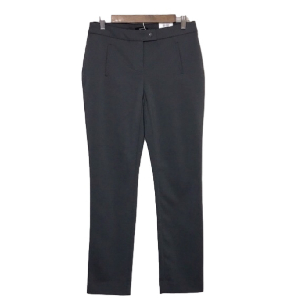 NWT Alfani Tummy Control Grey Dress Pants Size 4